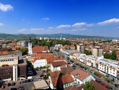 Panoráma mesta (pohľad z veže Evanjelického kostola)