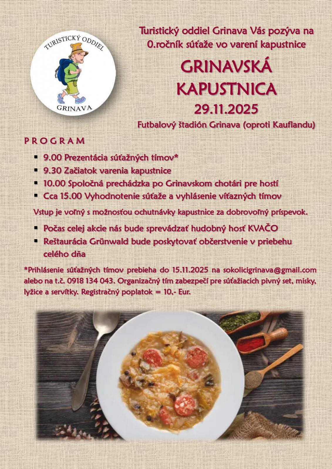 GRINAVSKÁ KAPUSTNICA - 
