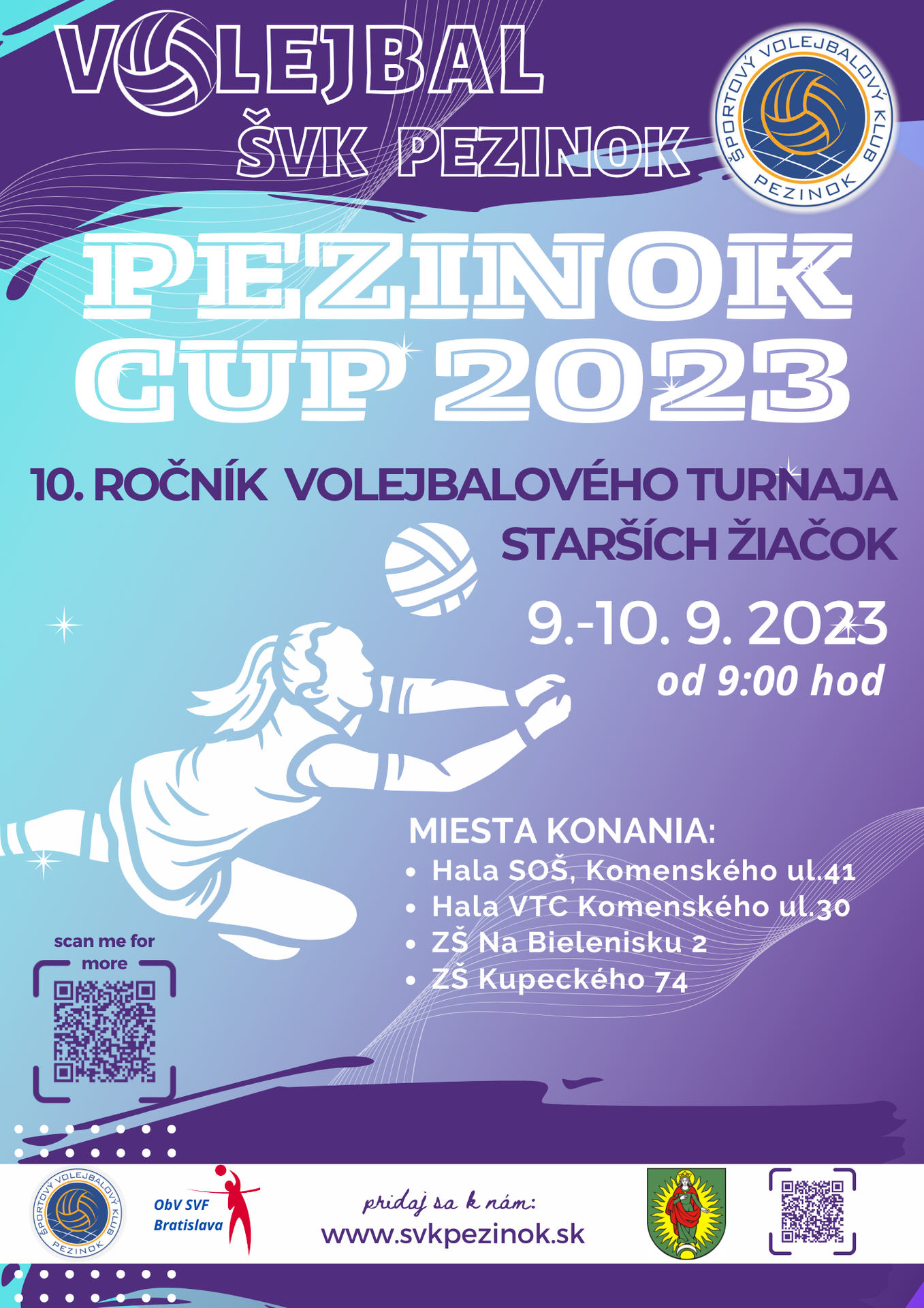 Pezinok cup 2023 volejbal U16