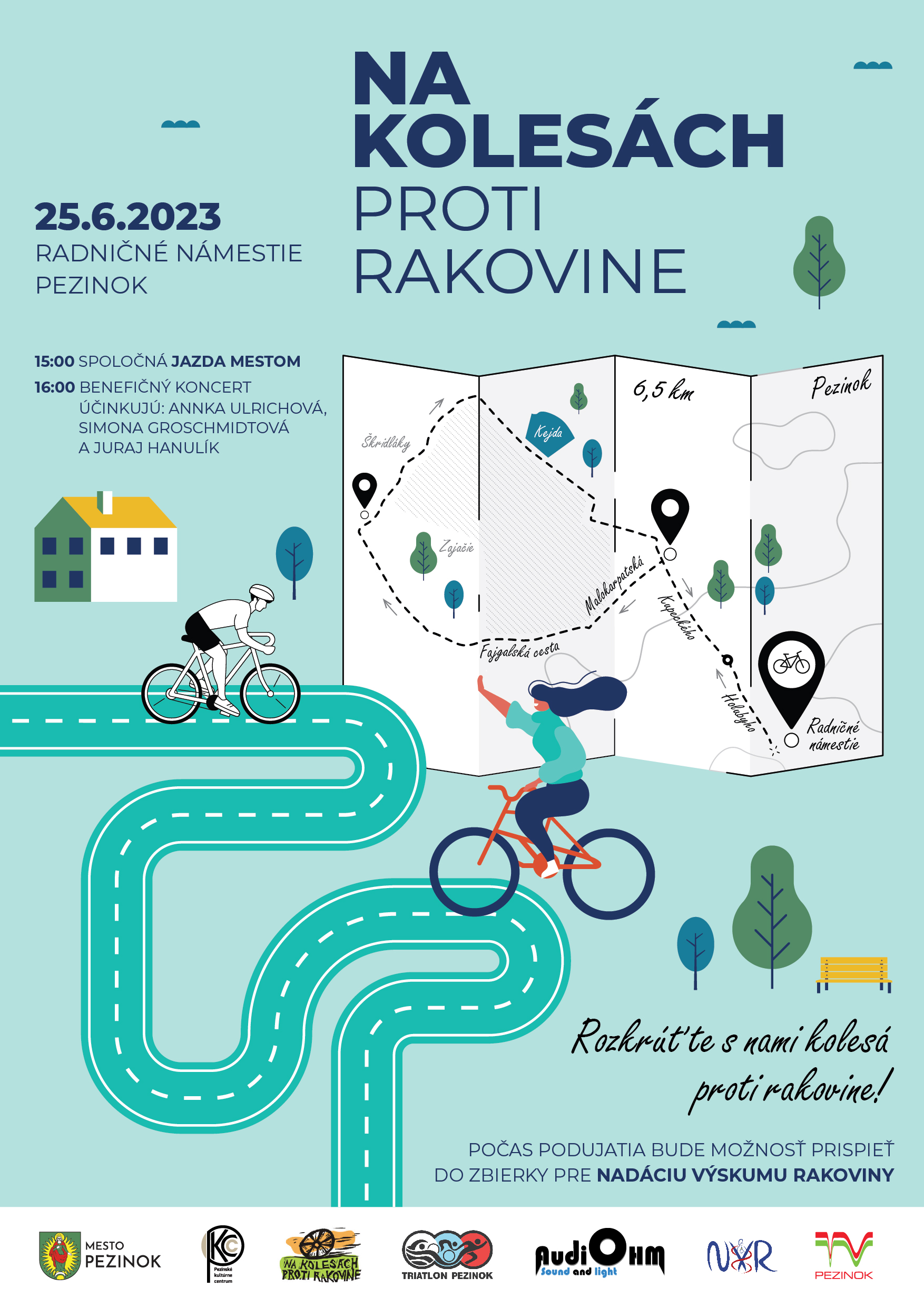 Na kolesách proti rakovine