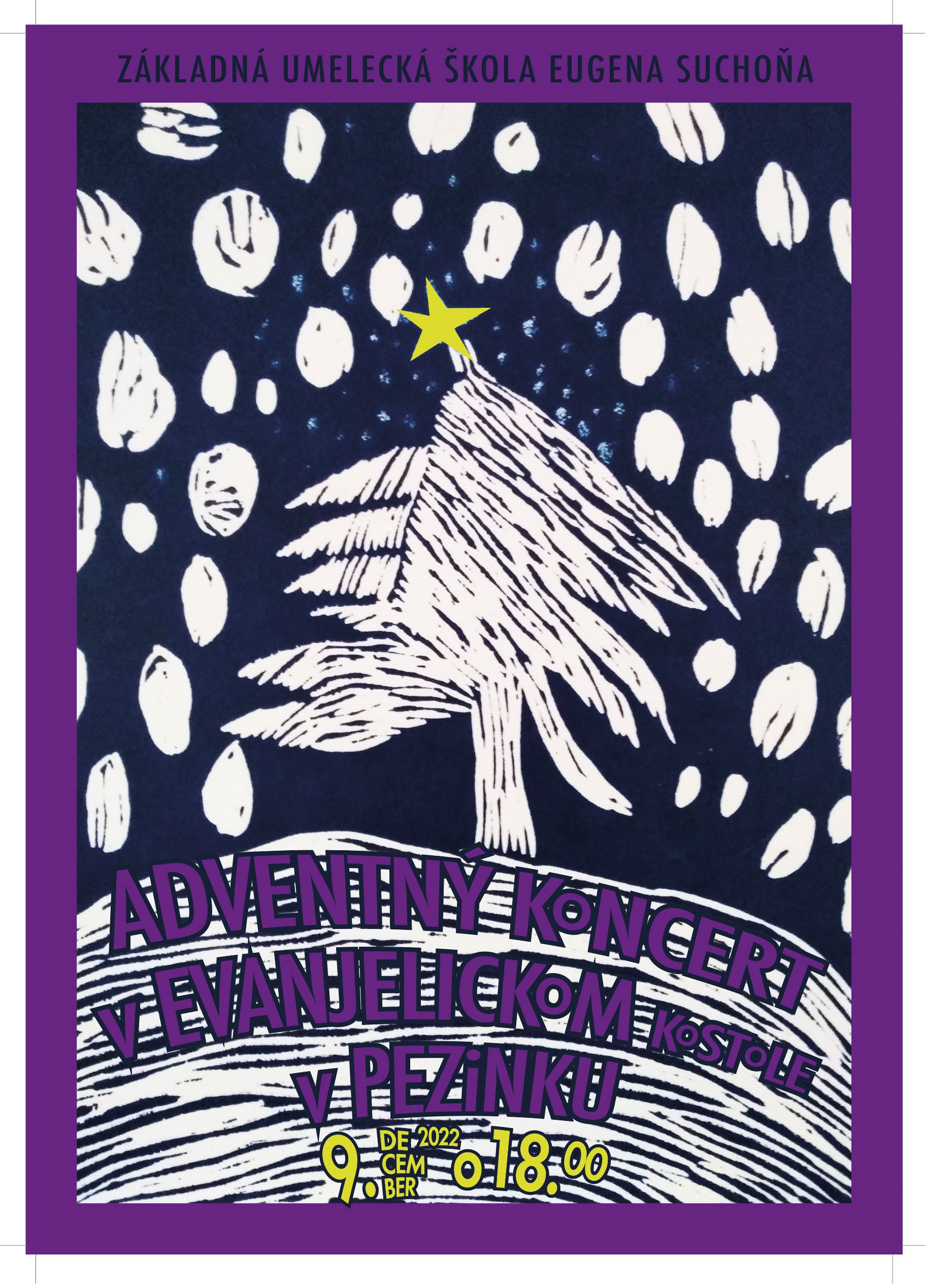 Adventný koncert  v Evanjelickom kostole