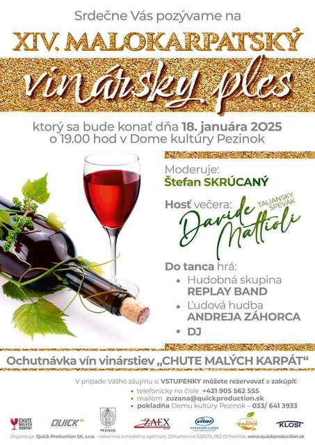 XIV. Malokarpatský vinársky ples