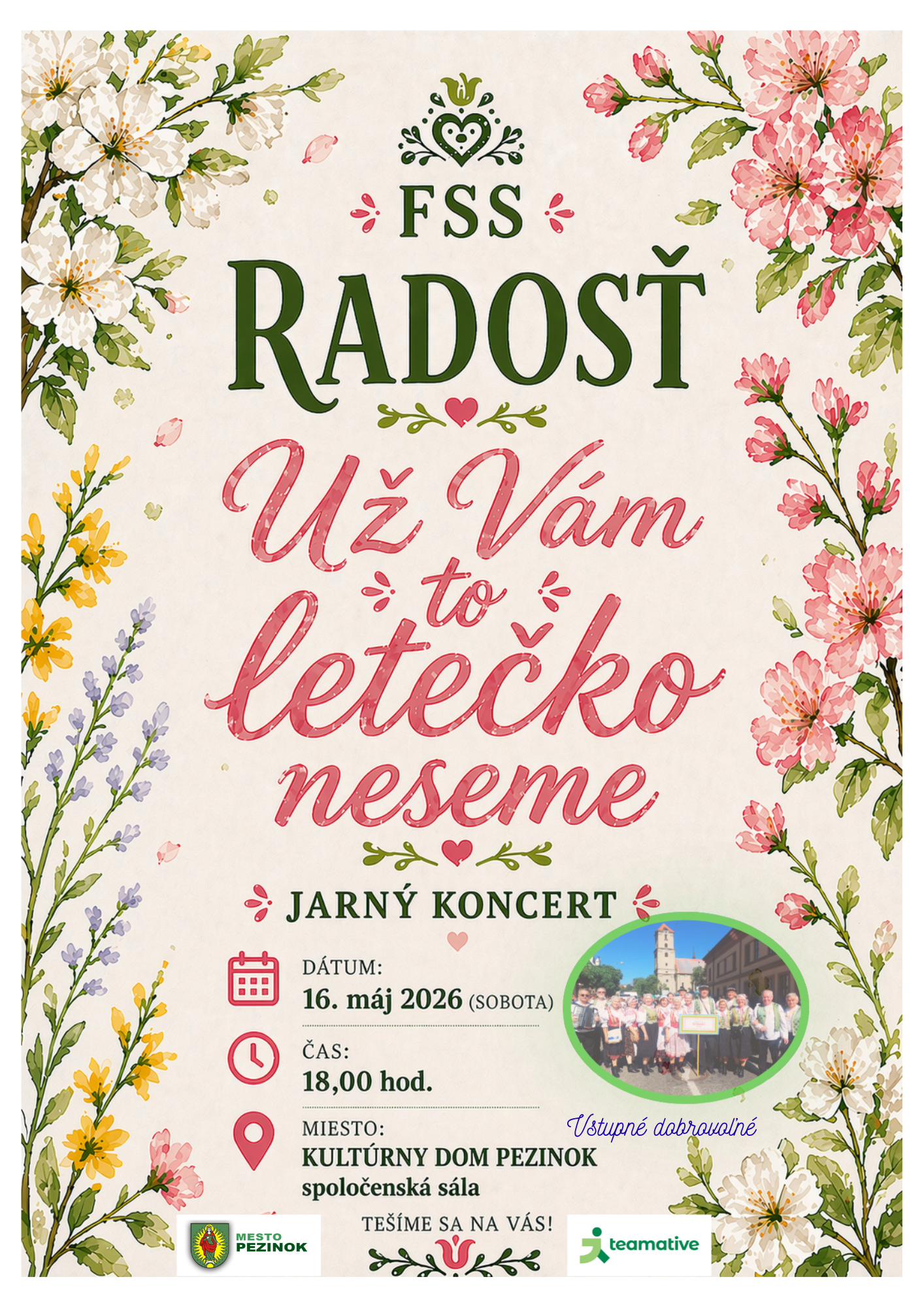 FFS Radosť - Už Vám to letečko neseme