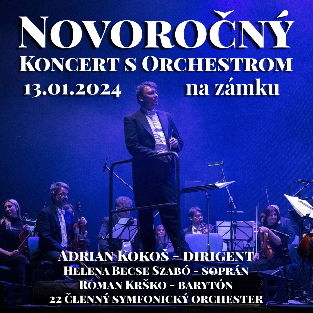 Novoročný koncert s orchestrom na zámku