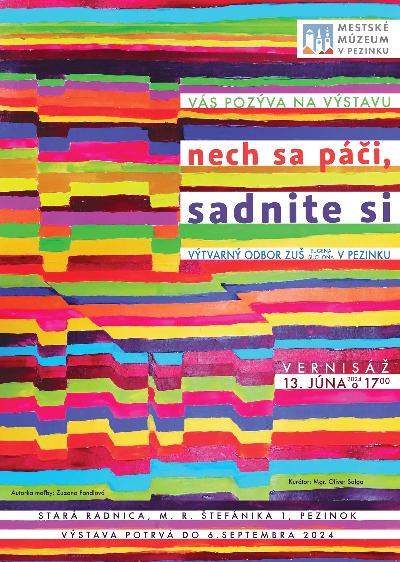 VERNISÁŽ VÝSTAVY VÝTVARNÉHO ODBORU ZUŠ