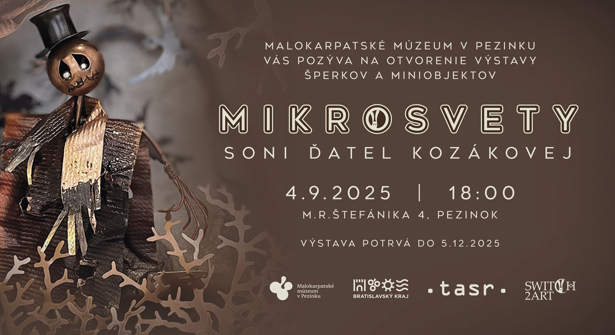 Vernisáž výstavy Mikrosvety