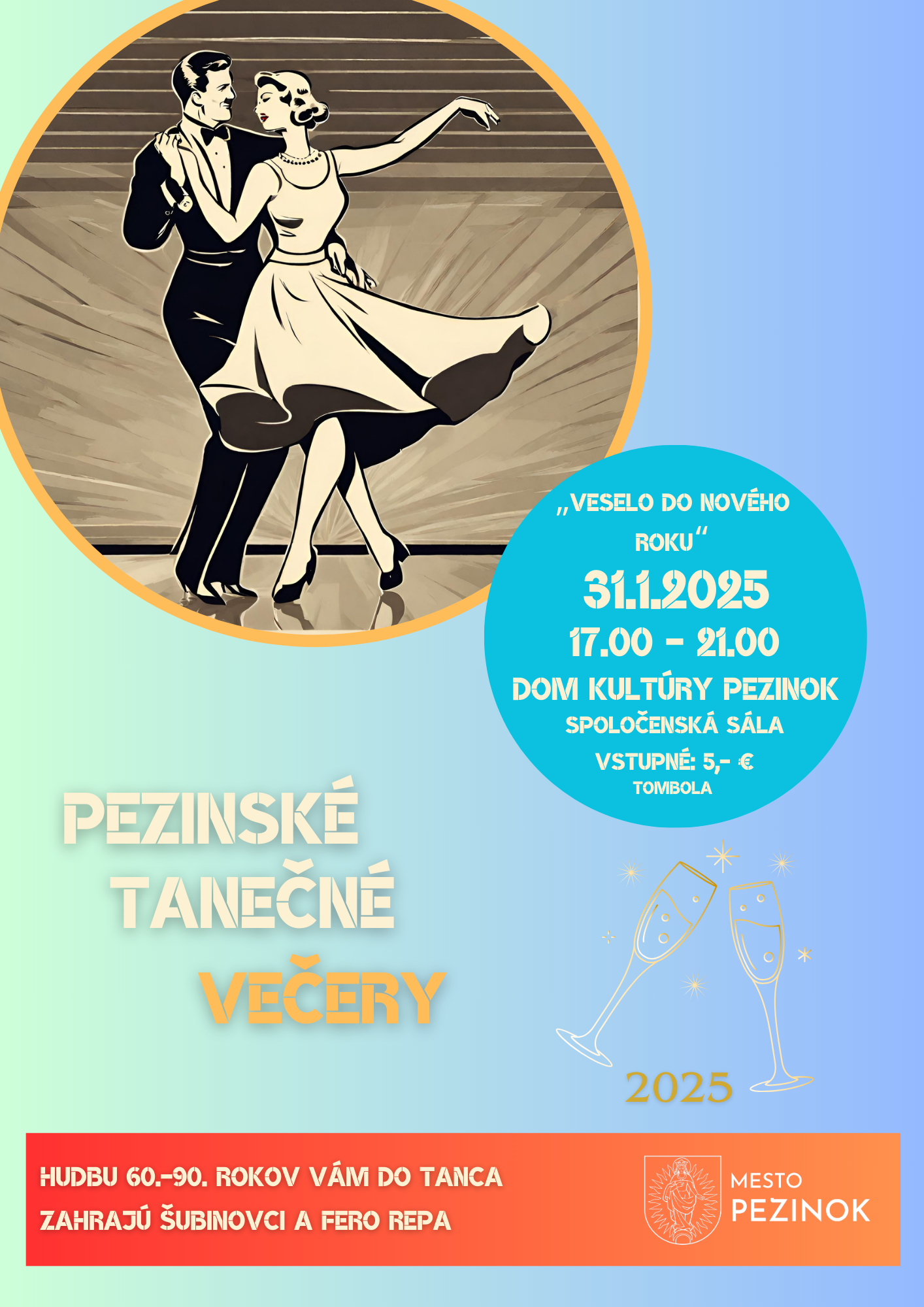 Pezinské tanečné večery - Veselo do nového roku