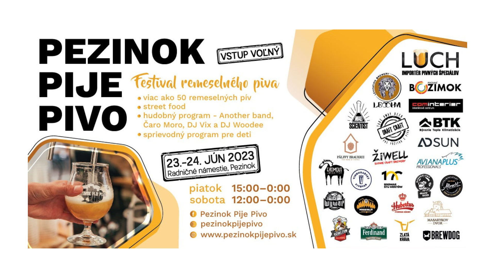 Pivný festival: Pezinok pije pivo