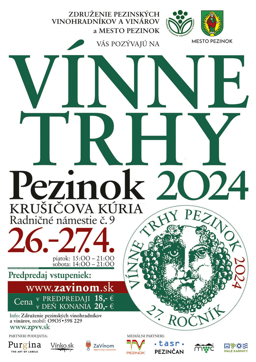 Vínne trhy Pezinok 2024