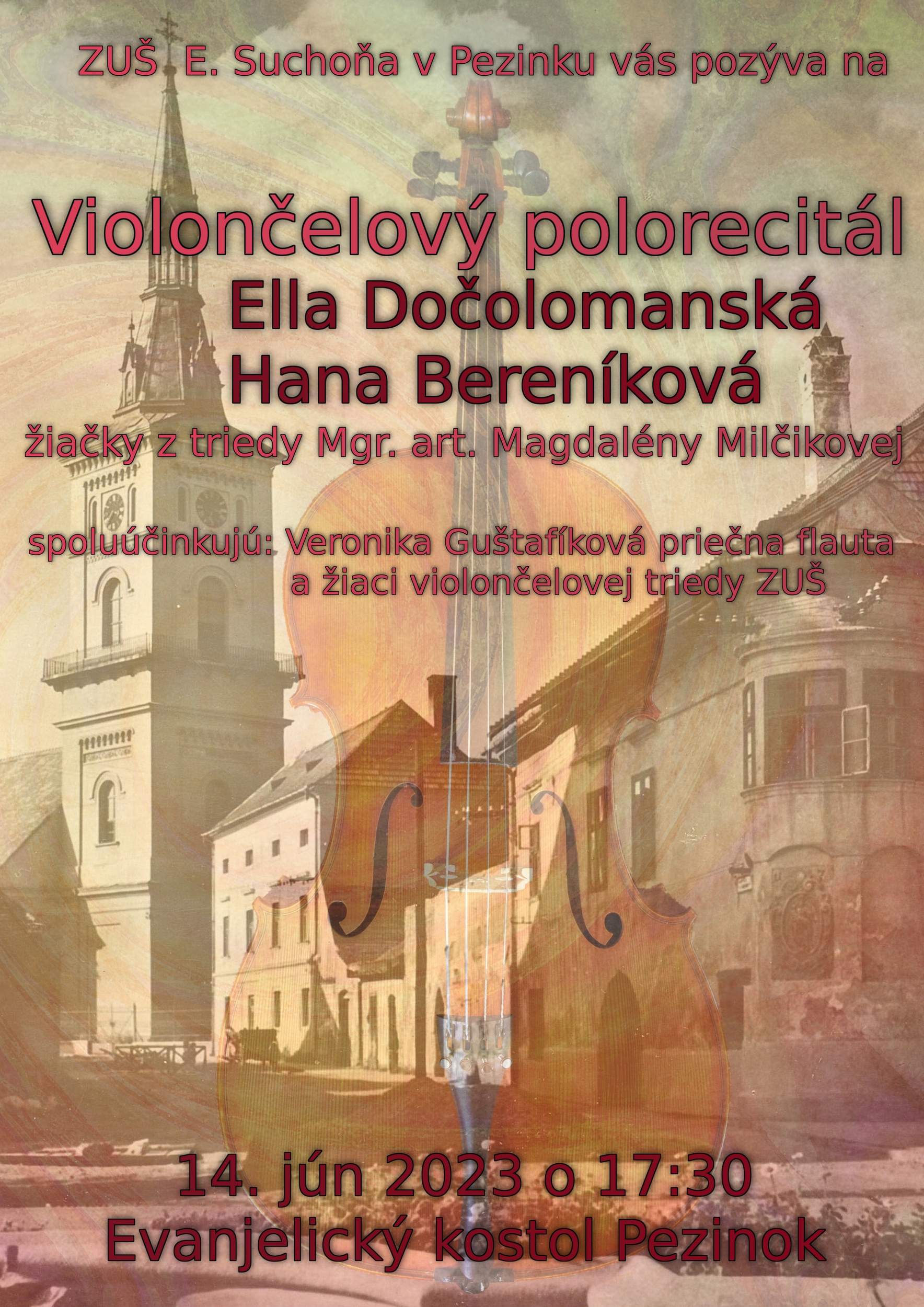 Violončelový polorecitál