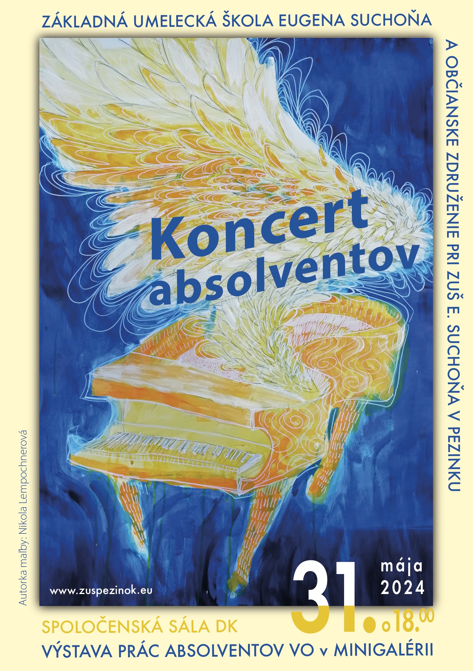 Koncert absolventov ZUŠ