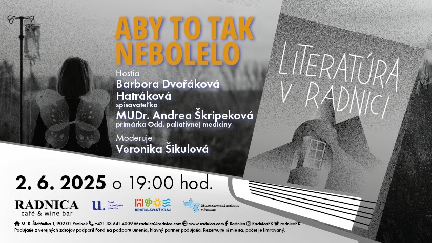 Literatúra v Radnici  - Aby to tak nebolelo 