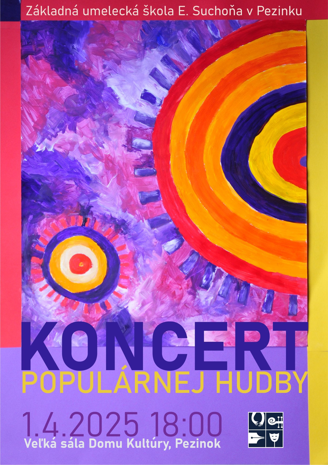 Koncert populárneh hudby - ZUŠ