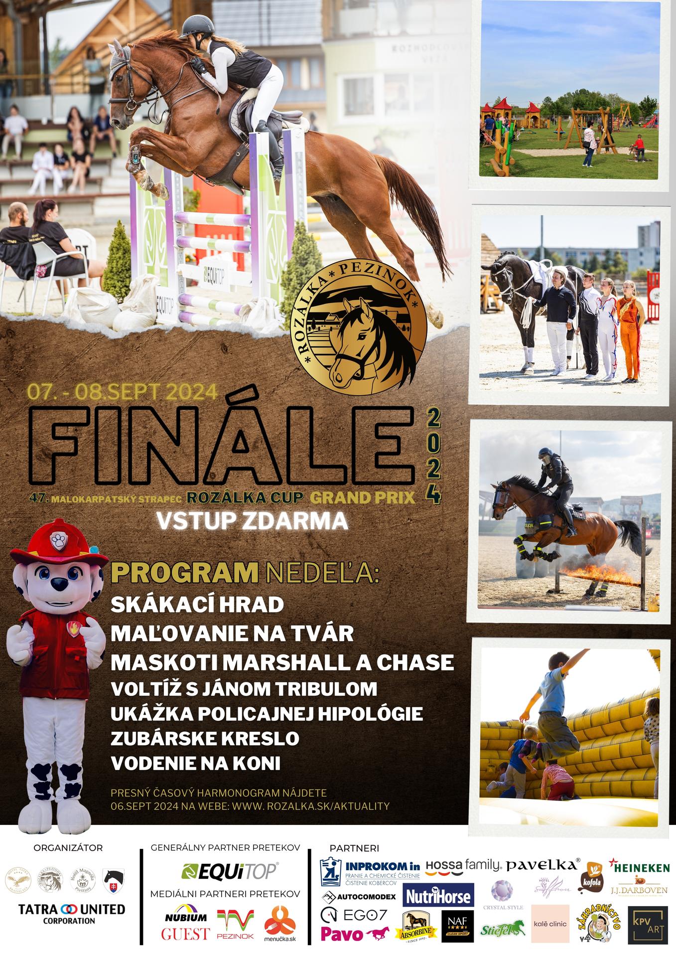 ROZALKA Cup Finále 47. ročník pretekov  Malokarpatský Strapec