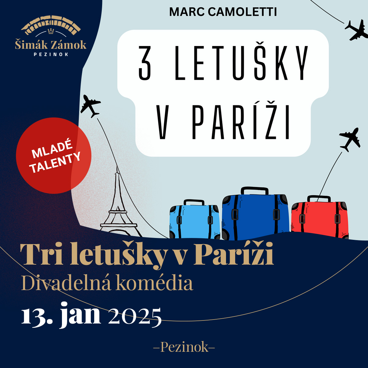 3 Letušky v Paríži