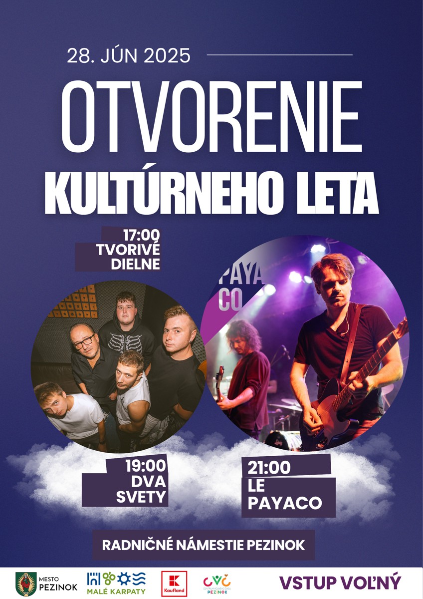 Otvorenie Kultúrneho leta
