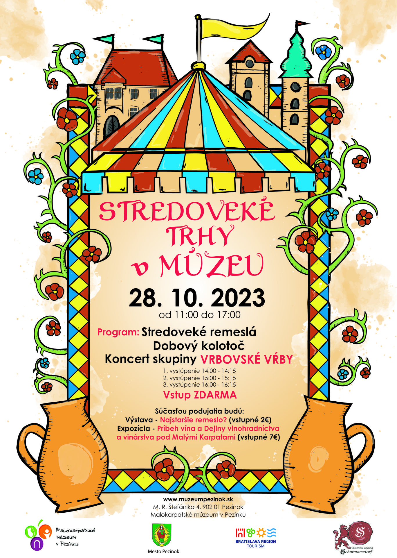 Stredoveké trhy v múzeu