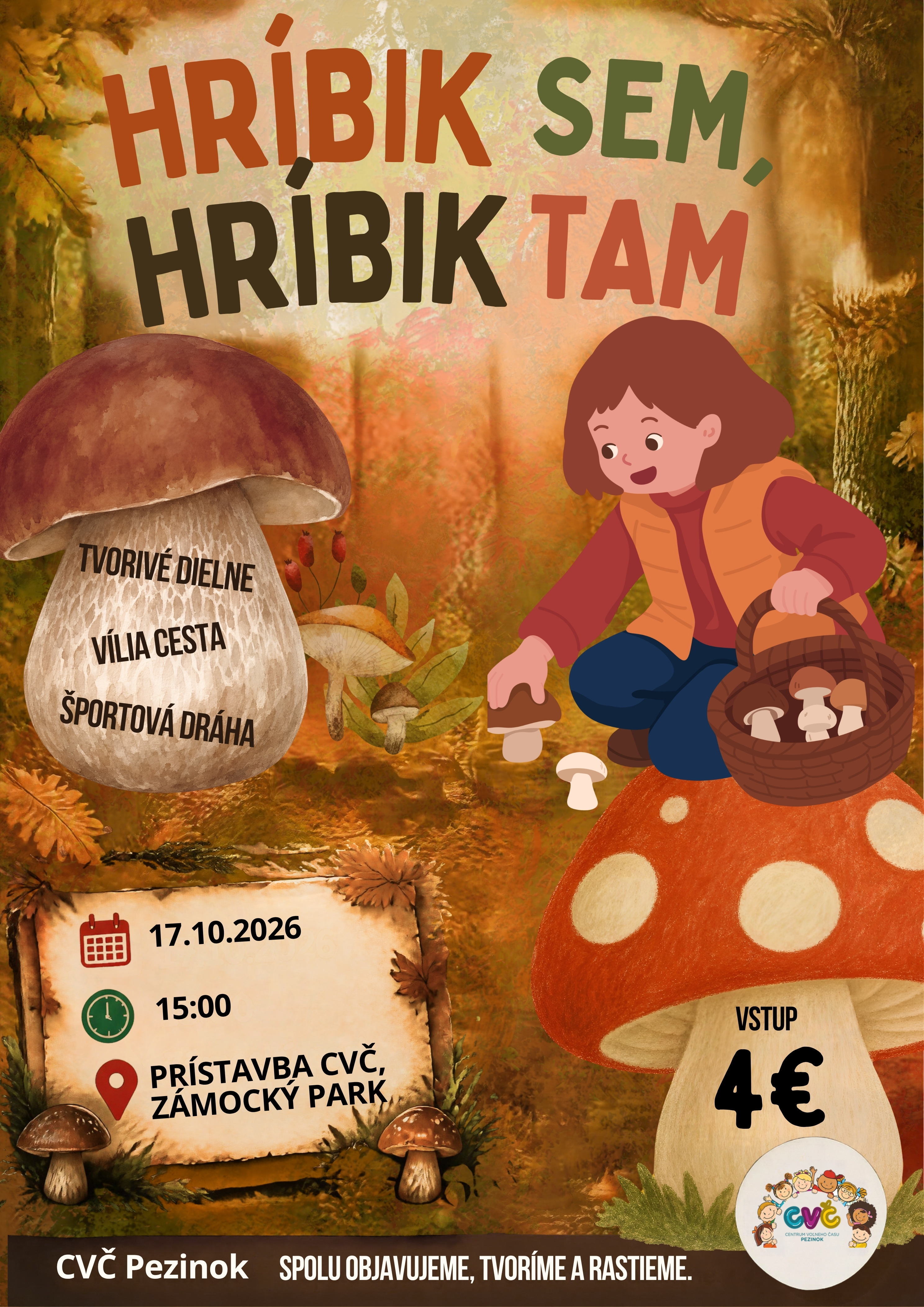 Hríbik sem, hríbik tam