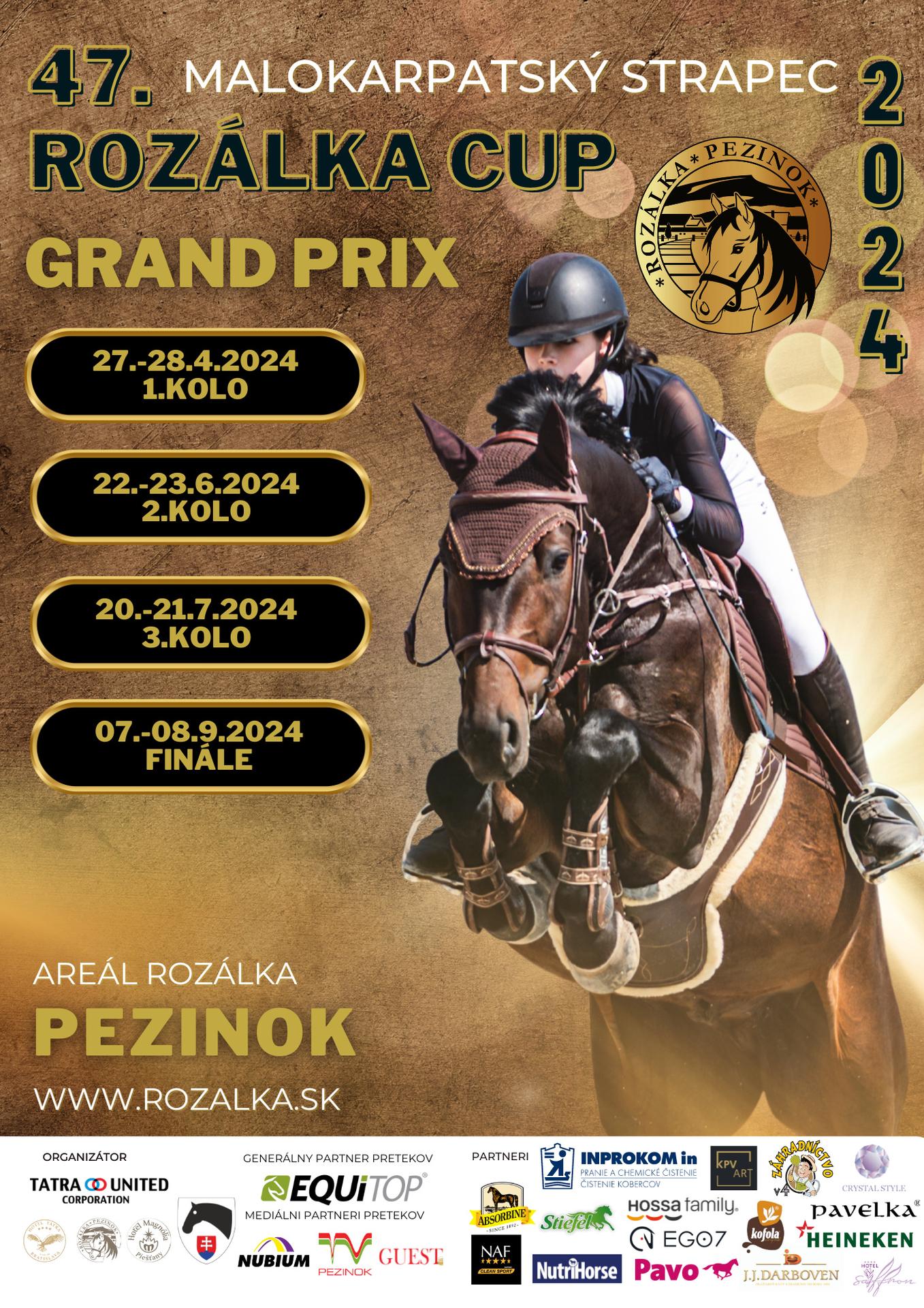 47. MALOKARPATSKÝ STRAPEC ROZÁLKA CUP GRAND PRIX 