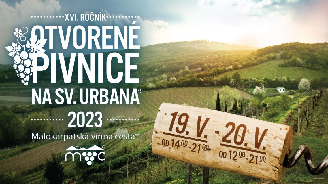 Otvorené pivnice na Sv. Urbana