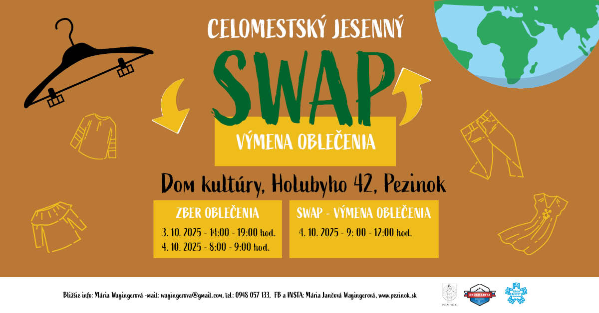 Celomestský jesenný Swap
