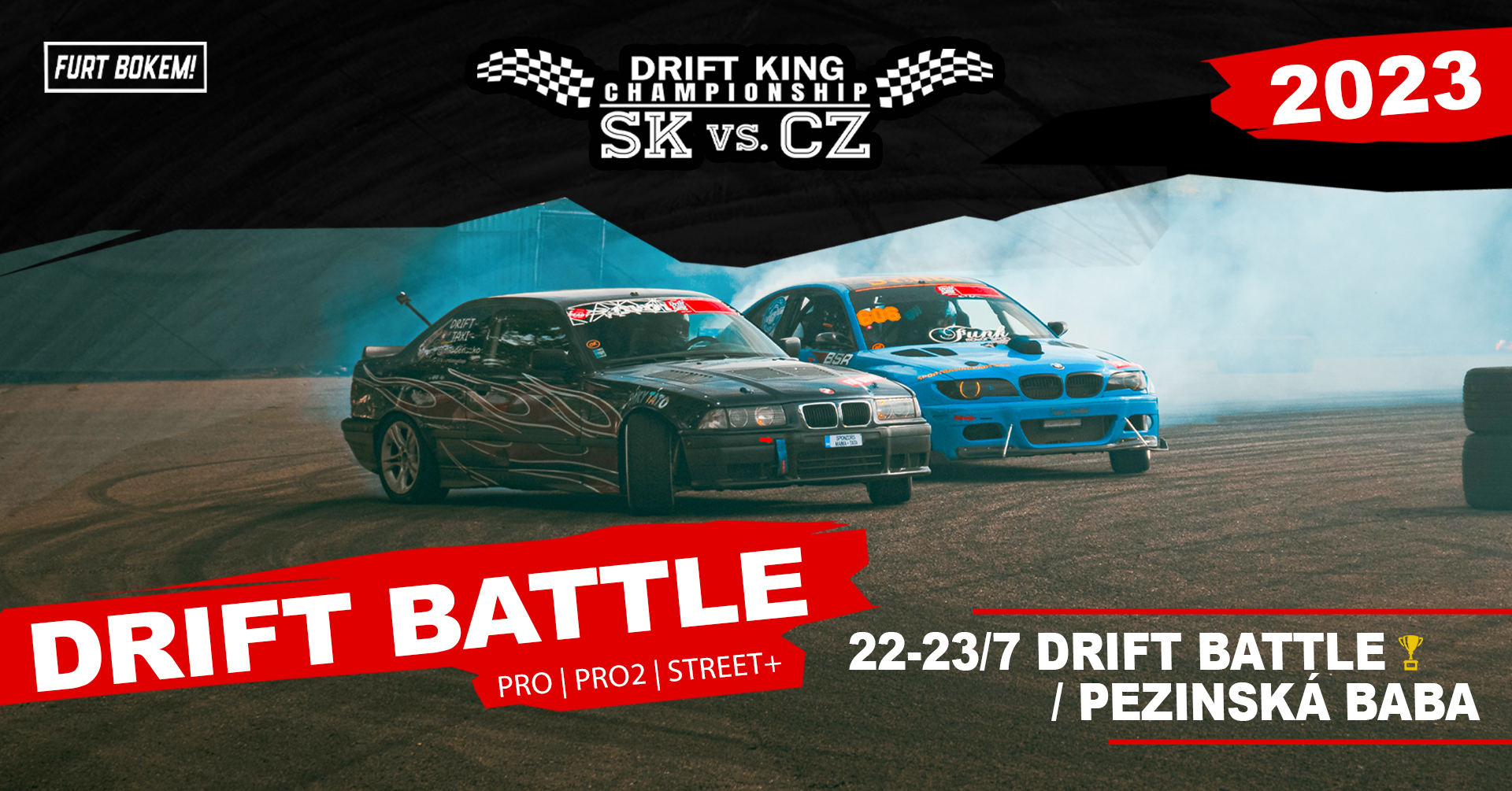 Driftové preteky Drift SK vs. CZ