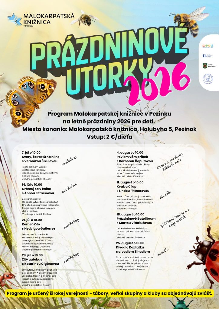 Prázdninové utorky v knižnici