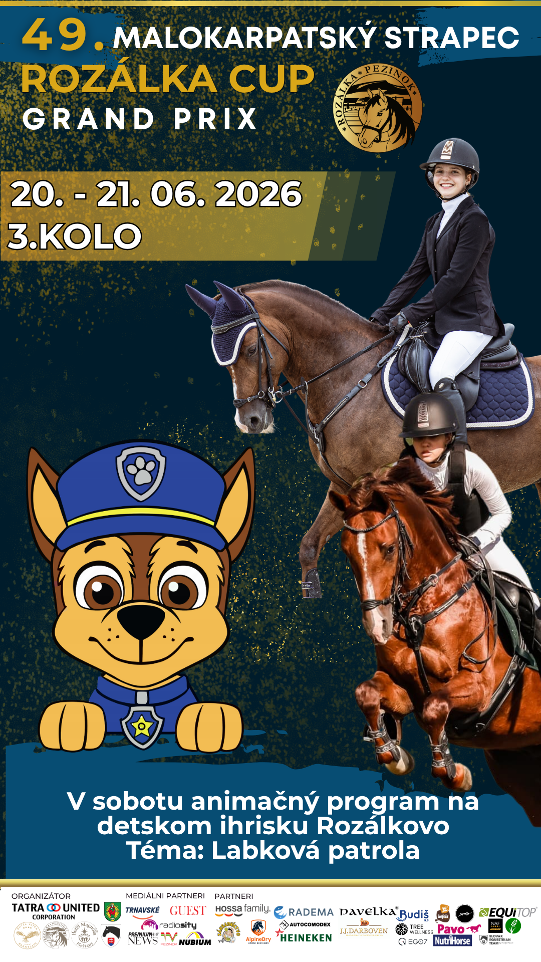 49. ročník o MALOKARPATSKÝ STRAPEC - ROZÁLKA GRAND PRIX 2026