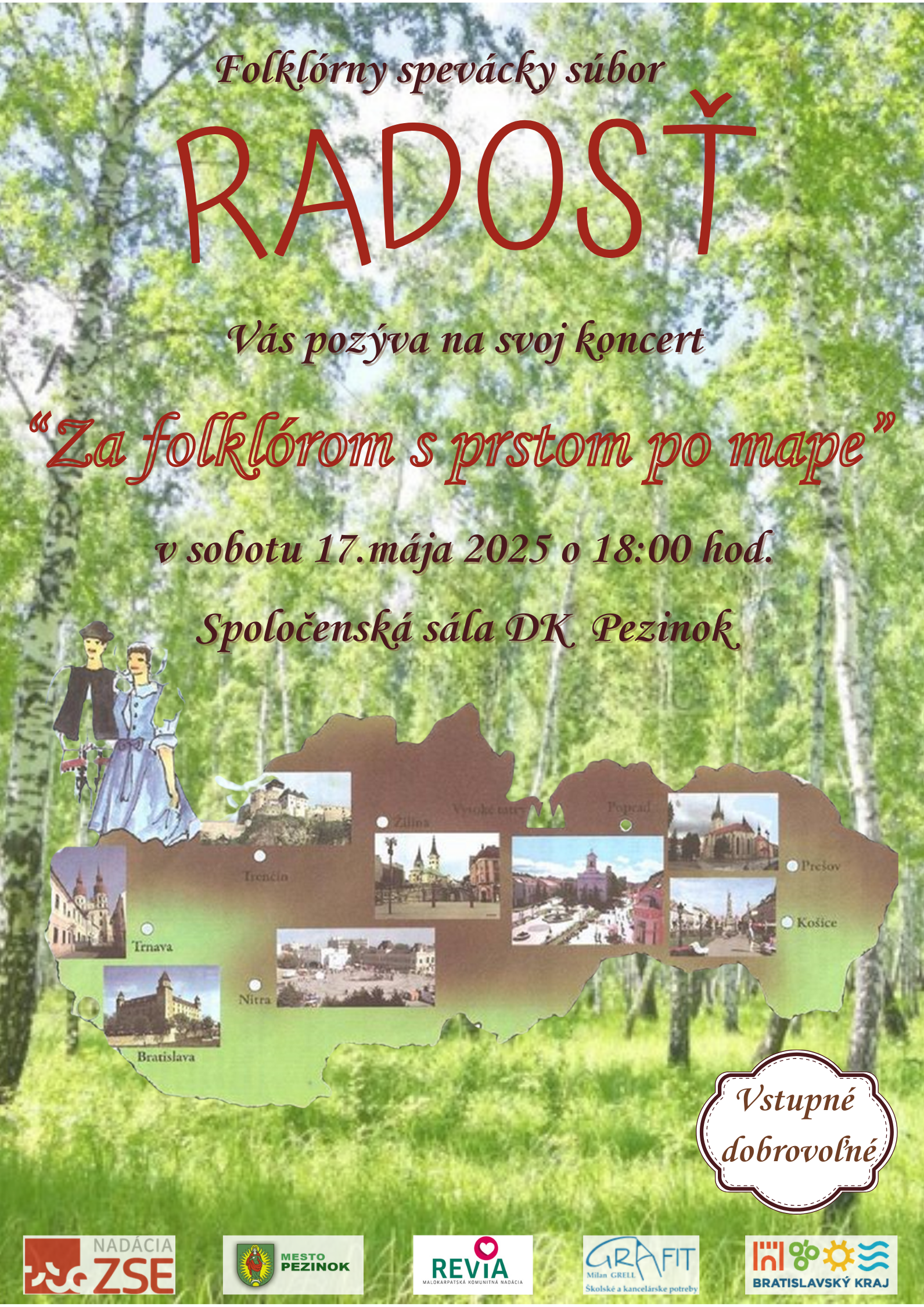 Folklórny spevácky súbor - RADOSŤ