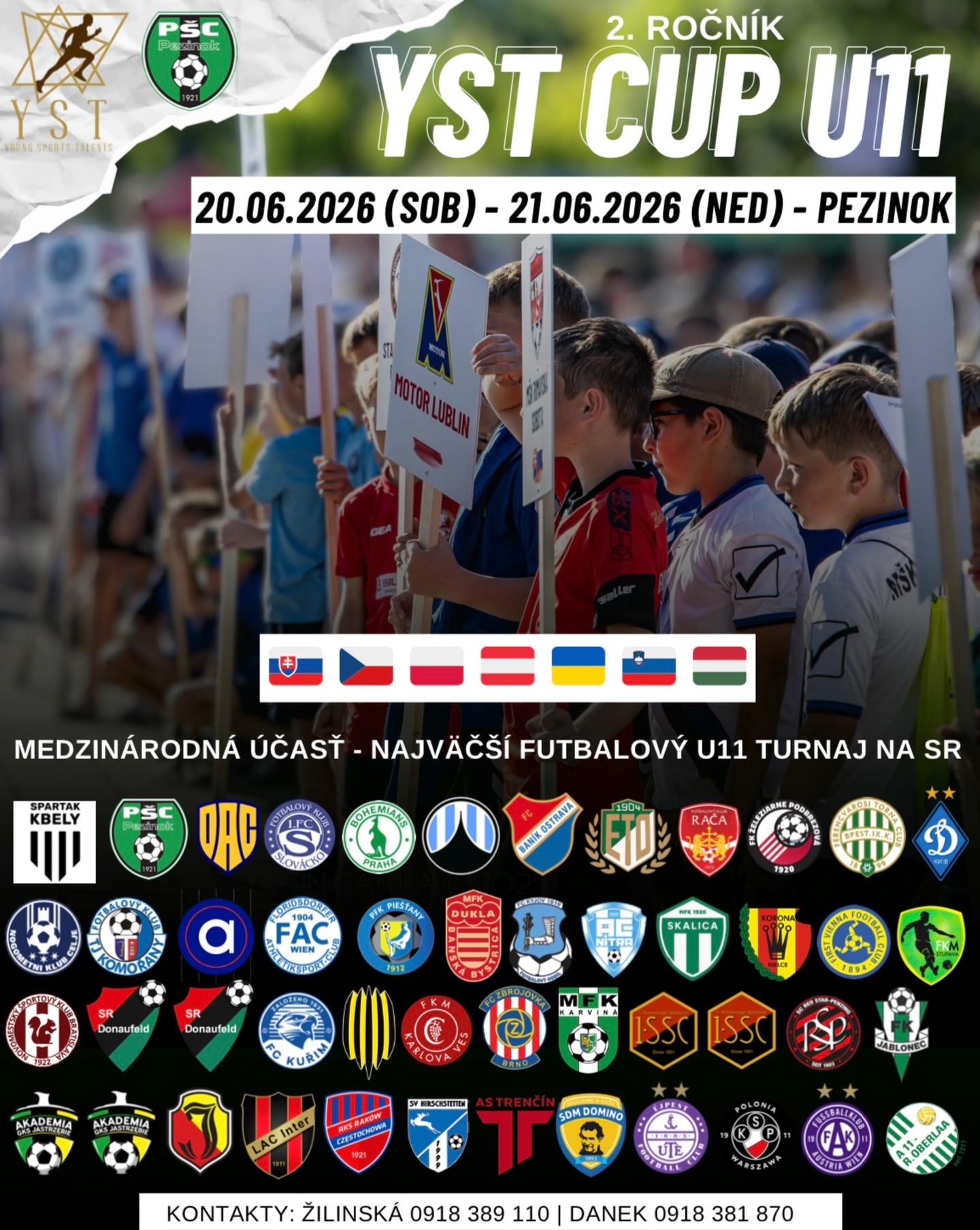Futbalový turnaj YST CUP U11