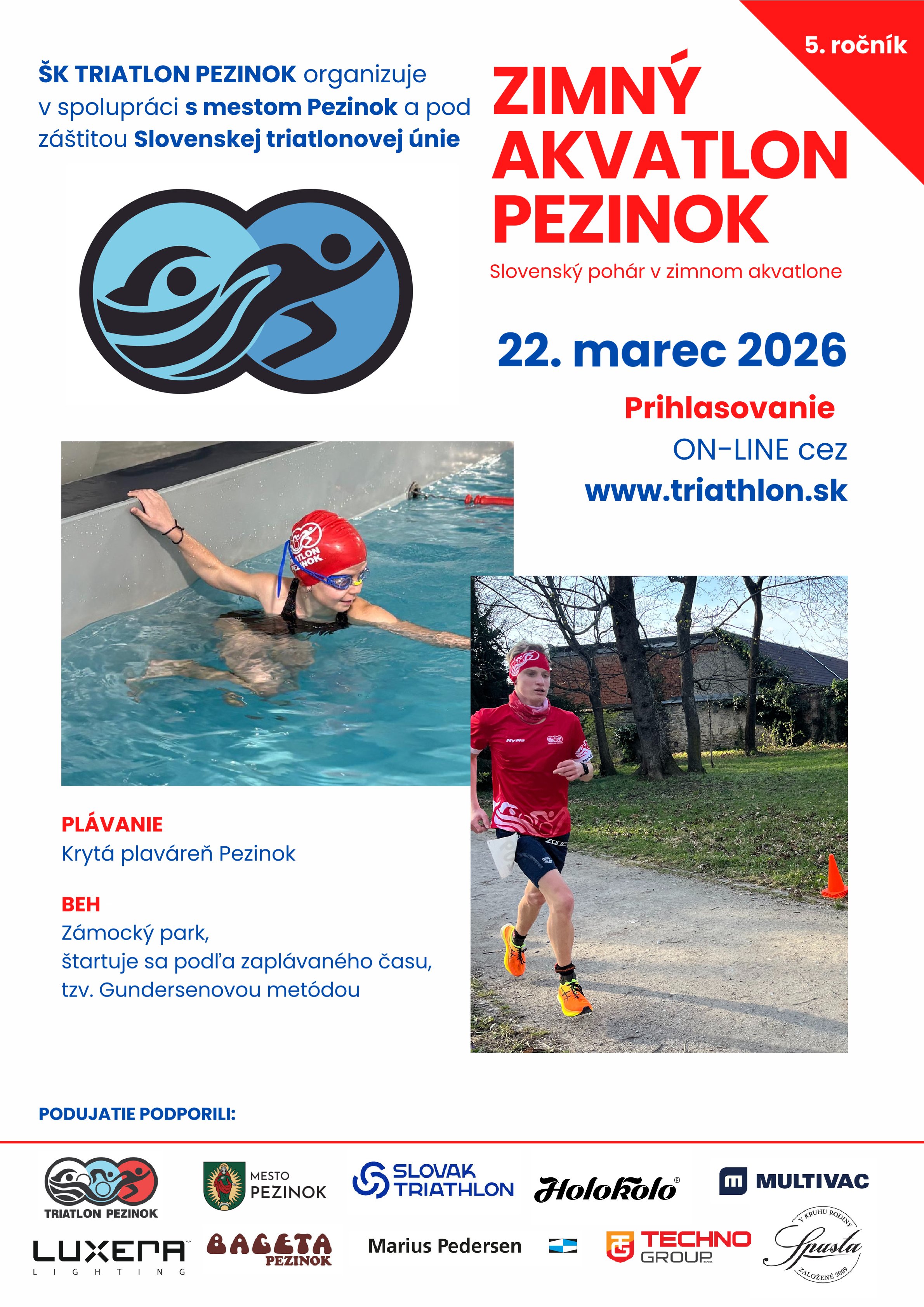 Zimný Akvatlon Pezinok