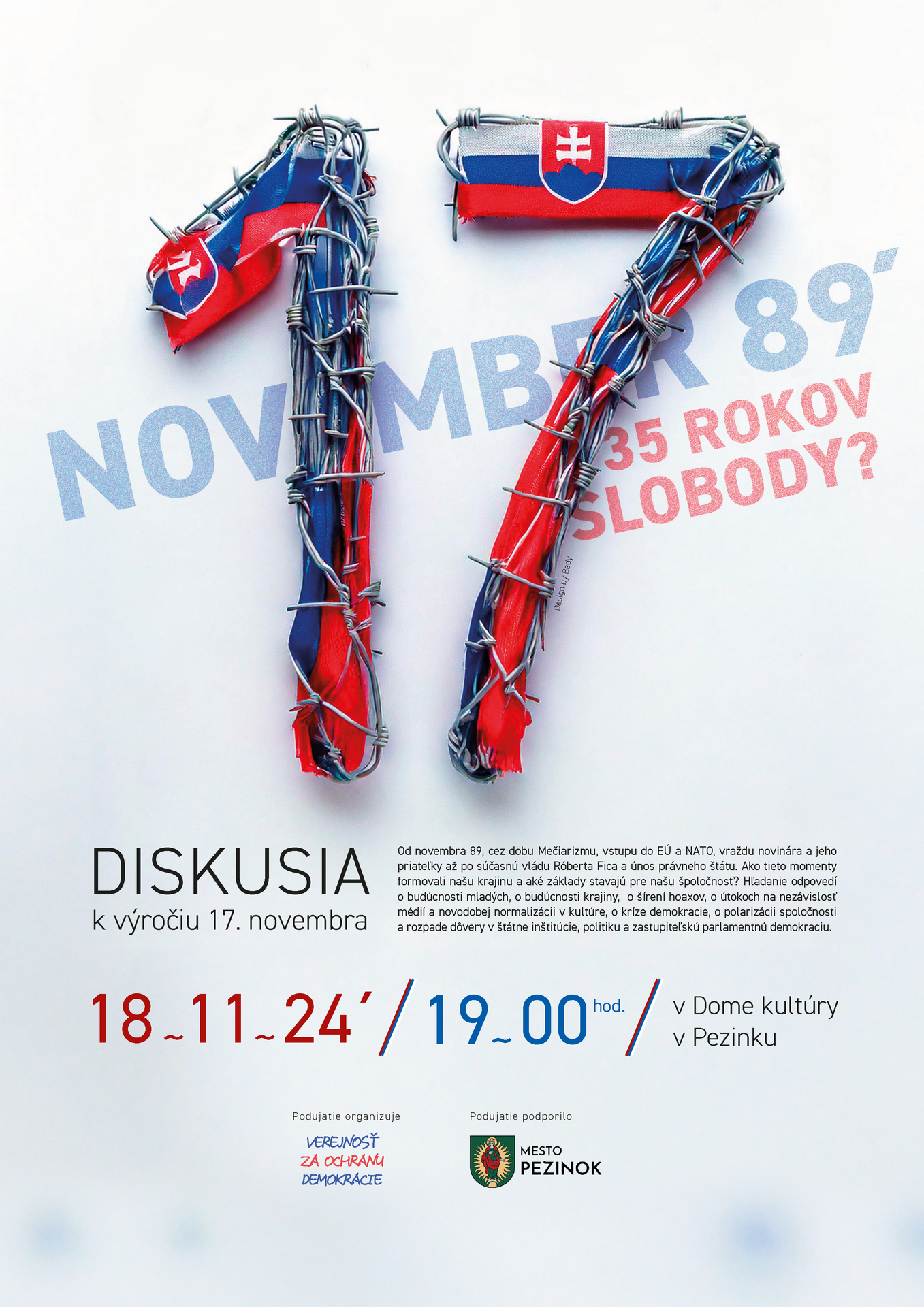 35. výročie Nežnej revolúcie