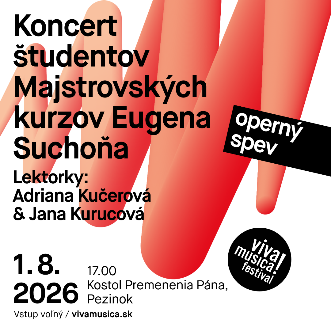 Koncert študentov Majstrovských kurzov Eugena Suchoňa