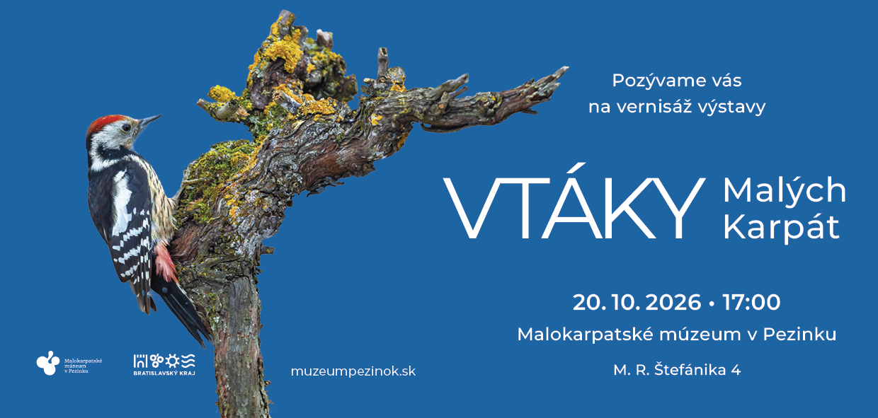 Vernisáž výstavy Vtáky Malých Karpát