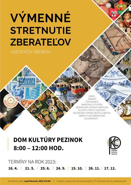 Výmenné stretnutie zberateľov