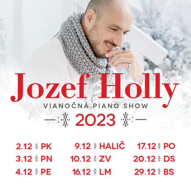 Jozef Holly - Vianočná piano show