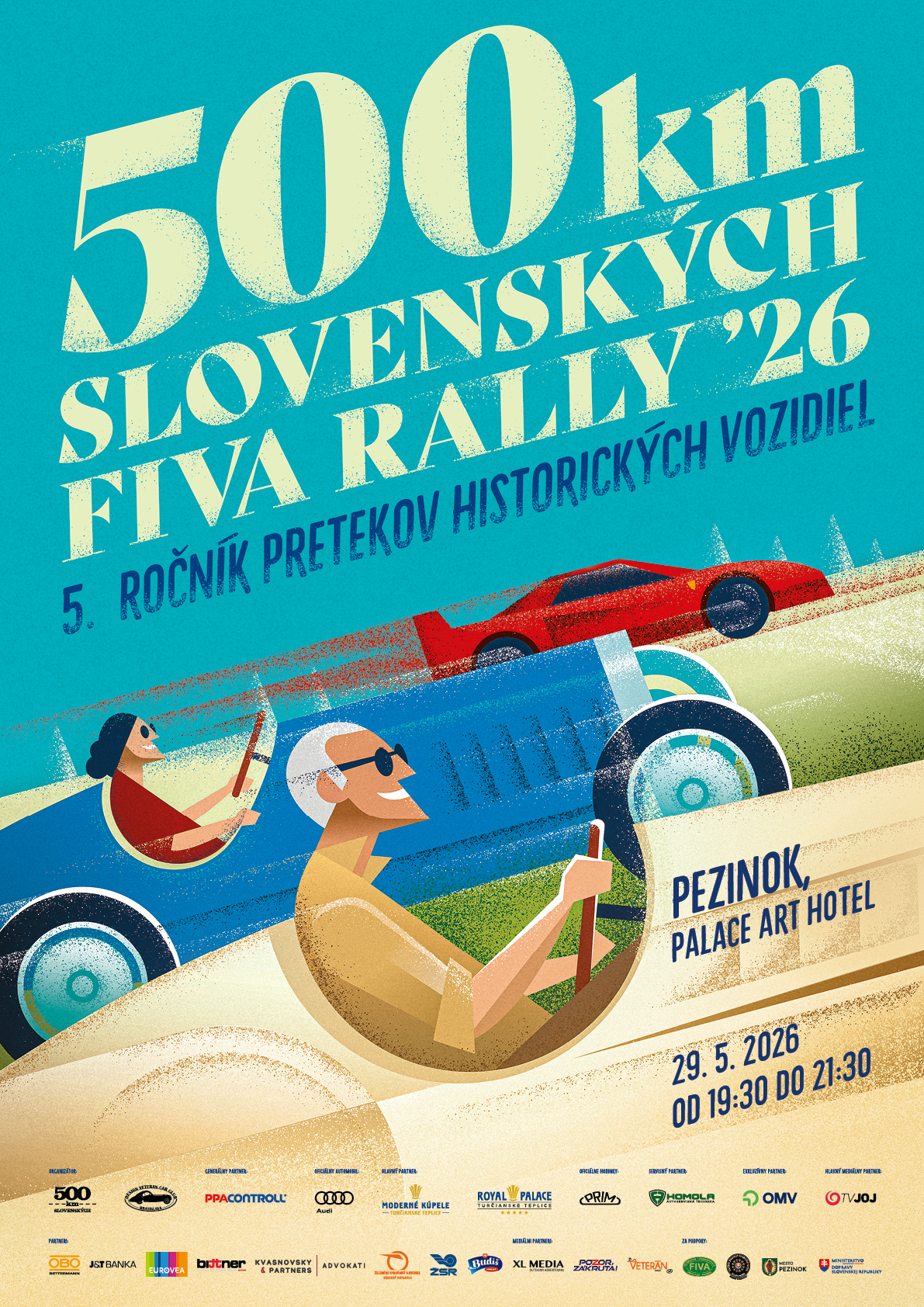 500km SLOVENSKÝCH FIVA RALLY 2026