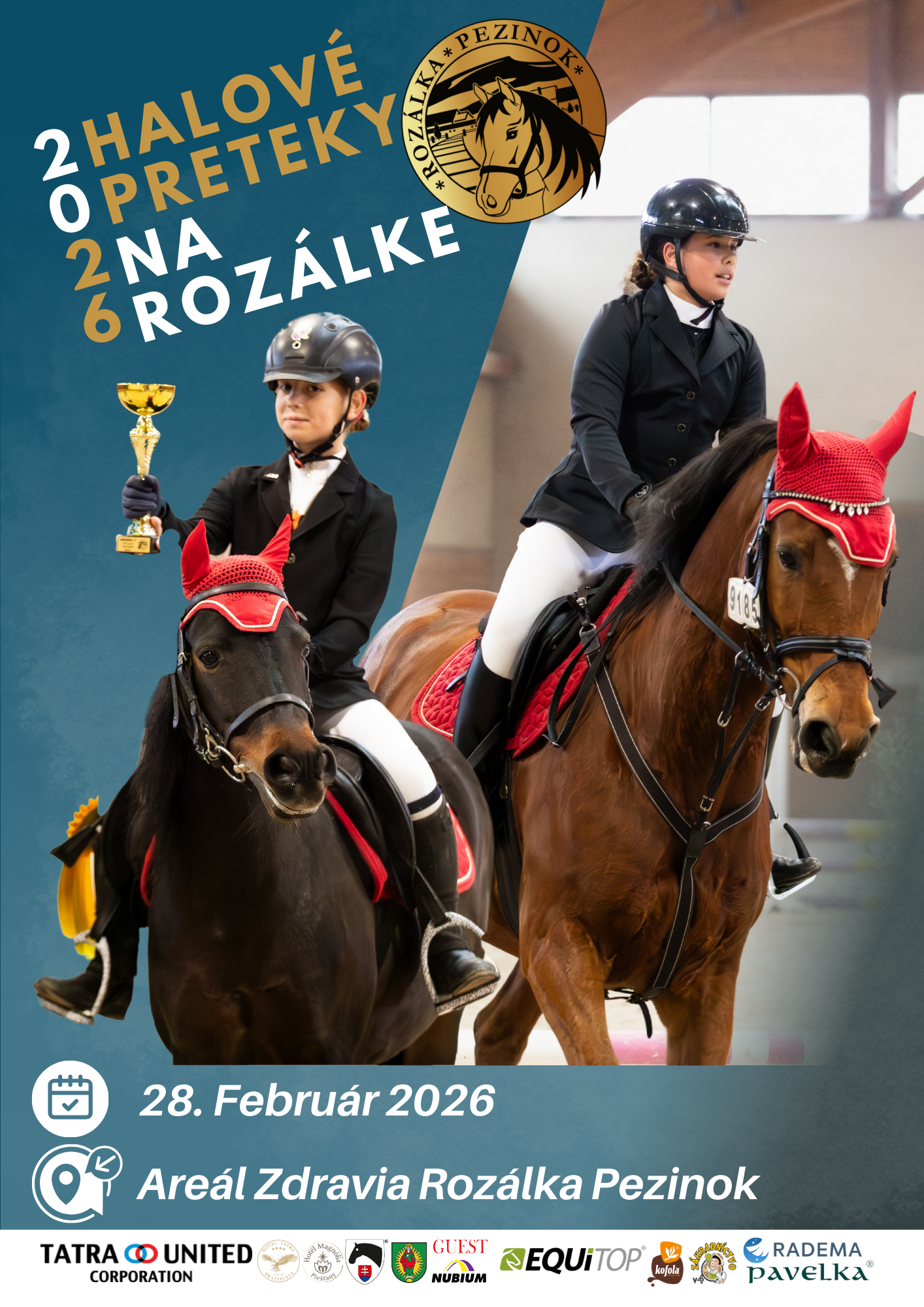 Halové preteky na Rozálke 