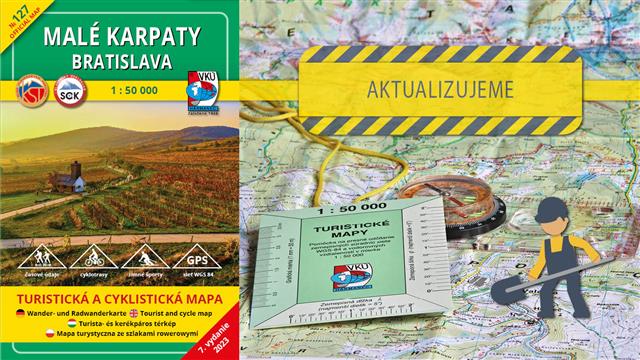 Retro turistická mapa bude dostupná aj v Malých Karpatoch
