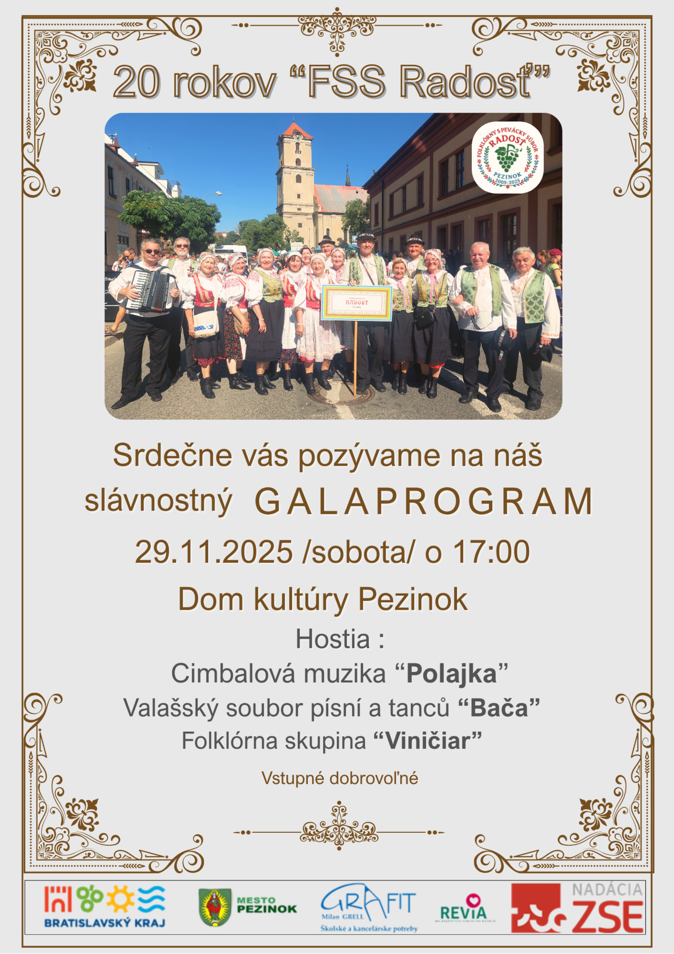 20 rokov FSS Radosť