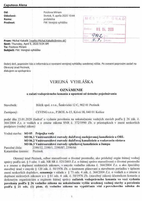Náhľad dokumentu