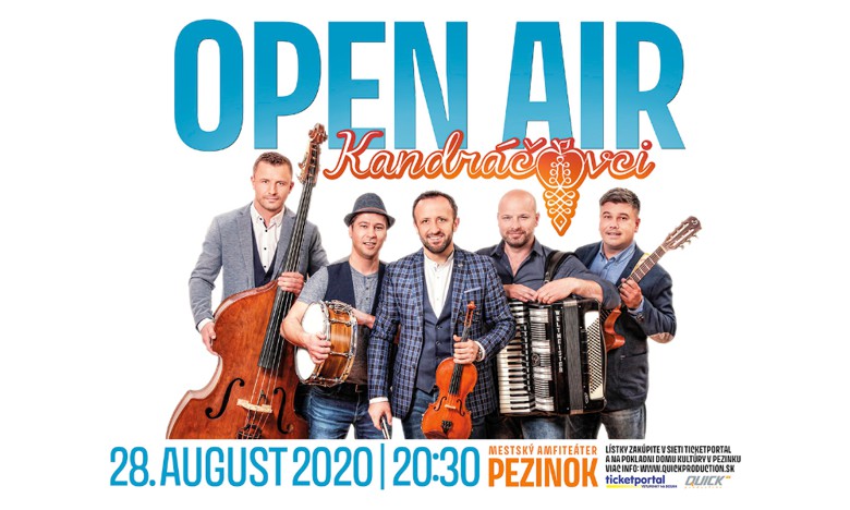 Kandráčovci - open air (plagát)